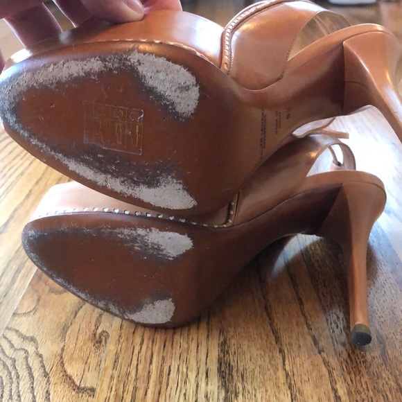 Ralph Lauren Collection Peep Toe Heels - Picture 6 of 8